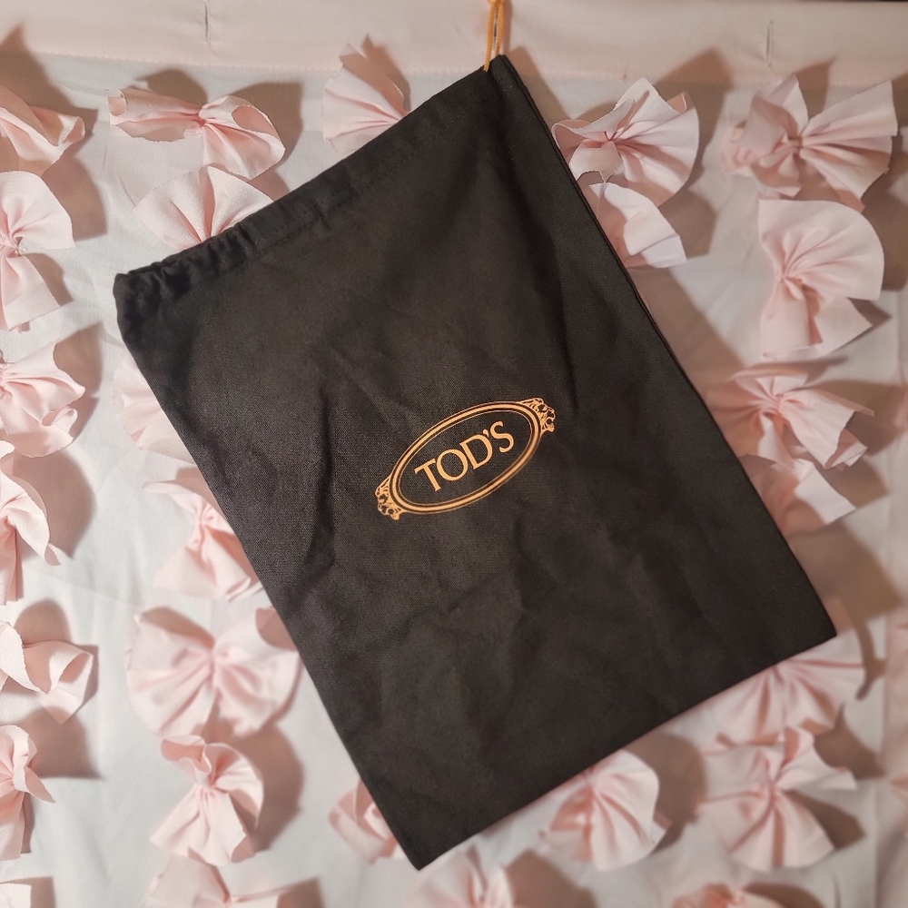 TOD'S Drawstring Dust Bag 10.5"x14.5"